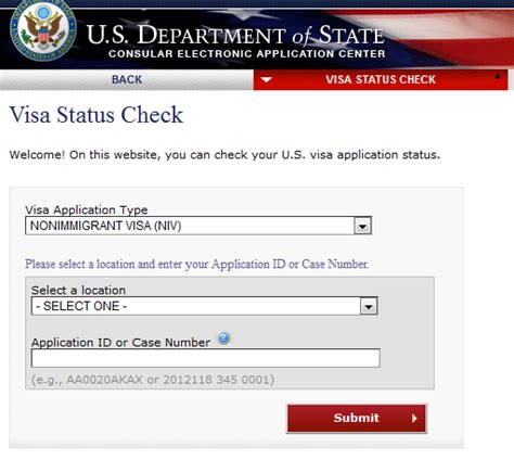 Visa Status Check Online (CEAC Status Check) .